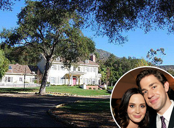 John Krasinski, Emily Blunt, Ojai home John Krasinski, Emily Blunt, Ojai home